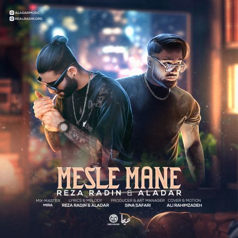 دانلود آهنگ رضا رادین و آلادار به نام مثل منه